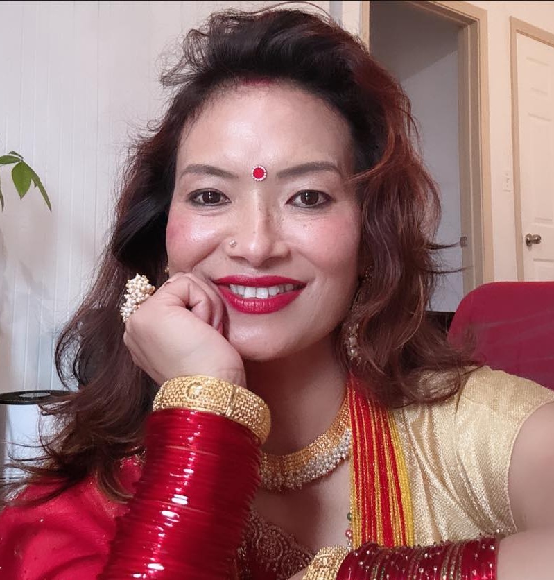 Portrait of Indra Tamang
